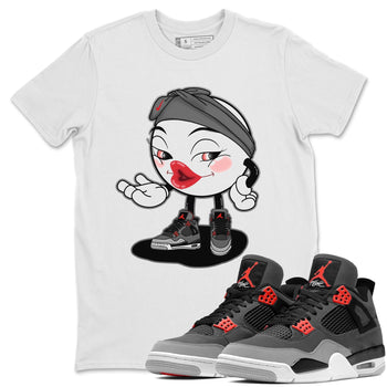 Jordan 4 Infrared Sneaker Match Tees Sexy Emoji Sneaker Tees Jordan 4 Infrared Sneaker Release Tees Unisex Shirts