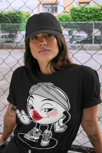 Jordan 4 Military Black Sneaker Match Tees Sexy Emoji Sneaker Tees Jordan 4 Military Black Sneaker Release Tees Unisex Shirts