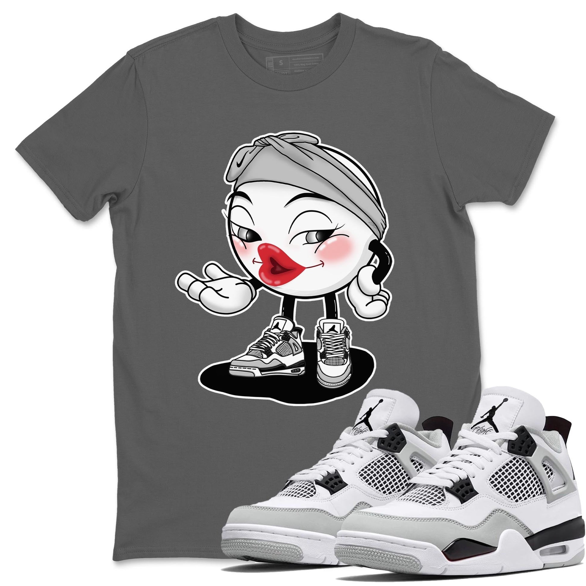 Jordan 4 Military Black Sneaker Match Tees Sexy Emoji Sneaker Tees Jordan 4 Military Black Sneaker Release Tees Unisex Shirts