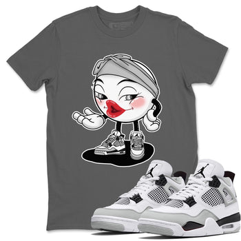 Jordan 4 Military Black Sneaker Match Tees Sexy Emoji Sneaker Tees Jordan 4 Military Black Sneaker Release Tees Unisex Shirts