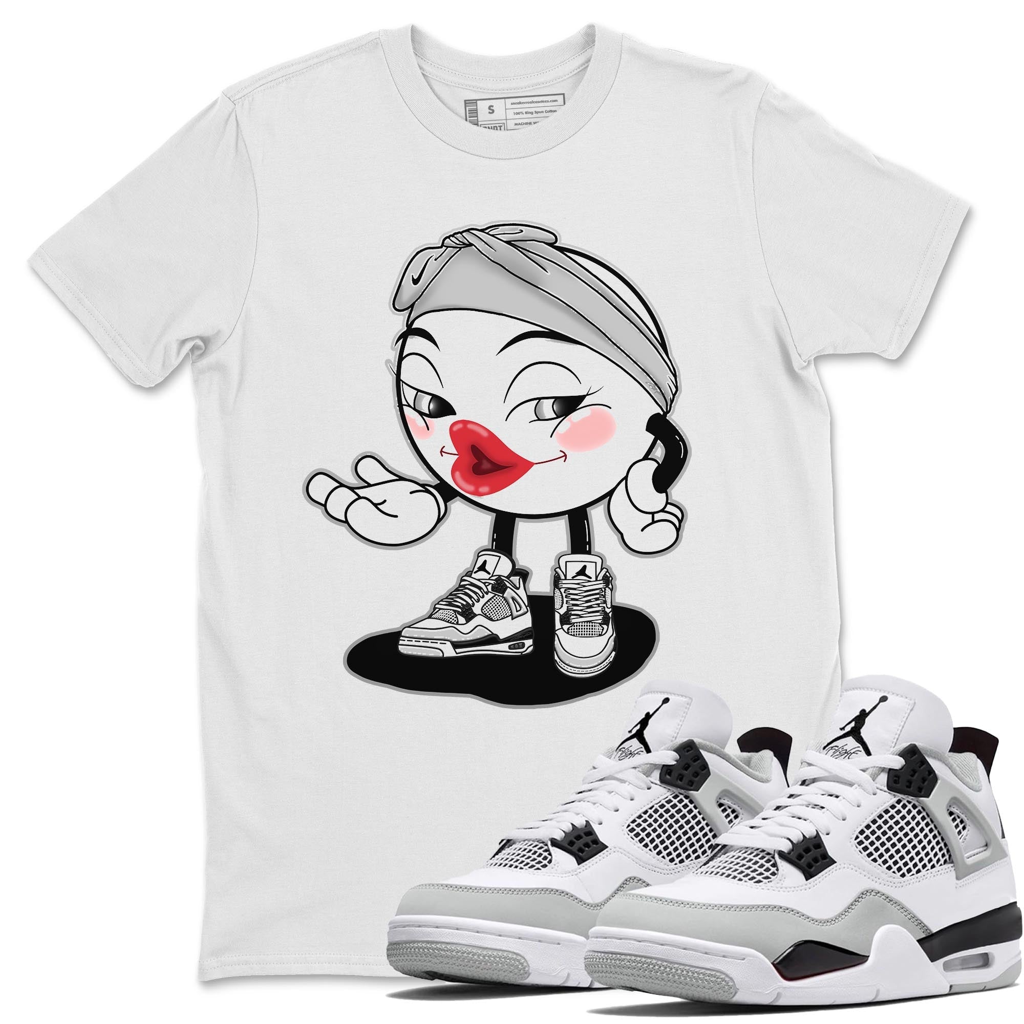 Jordan 4 Military Black Sneaker Match Tees Sexy Emoji Sneaker Tees Jordan 4 Military Black Sneaker Release Tees Unisex Shirts