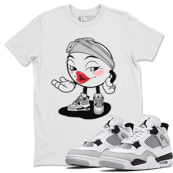 Jordan 4 Military Black Sneaker Match Tees Sexy Emoji Sneaker Tees Jordan 4 Military Black Sneaker Release Tees Unisex Shirts