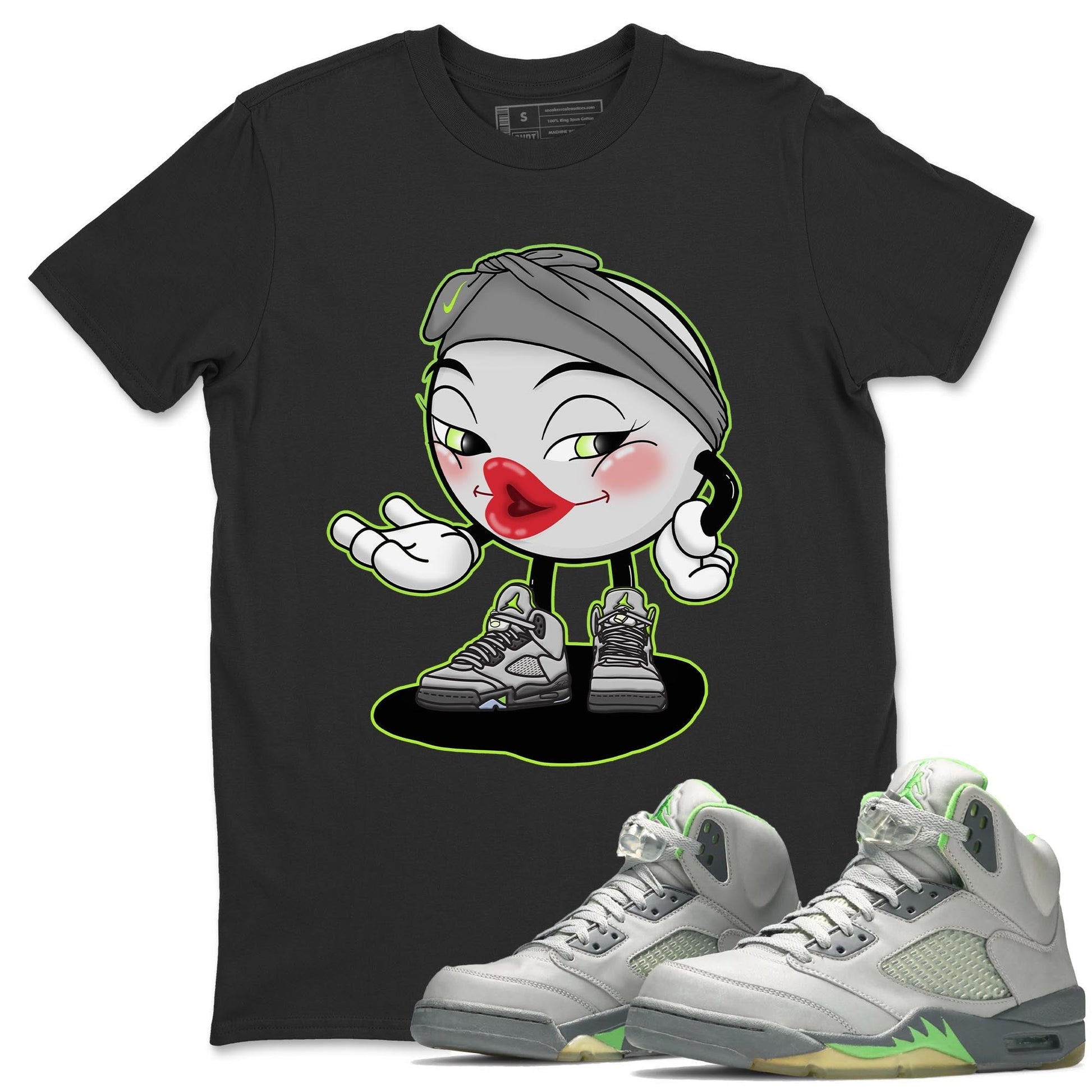 Jordan 5 Green Bean Sneaker Match Tees Sexy Emoji Sneaker Tees Jordan 5 Green Bean Sneaker Release Tees Unisex Shirts