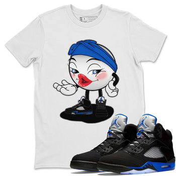 Jordan 5 Racer Blue Sneaker Match Tees Sexy Emoji Sneaker Tees Jordan 5 Racer Blue Sneaker Release Tees Unisex Shirts