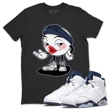 Jordan 6 Midnight Navy Sneaker Match Tees Sexy Emoji Sneaker Tees Jordan 6 Midnight Navy Sneaker Release Tees Unisex Shirts