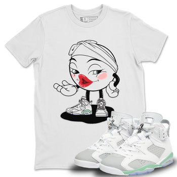 Jordan 6 Mint Foam Sneaker Match Tees Sexy Emoji Sneaker Tees Jordan 6 Mint Foam Sneaker Release Tees Unisex Shirts