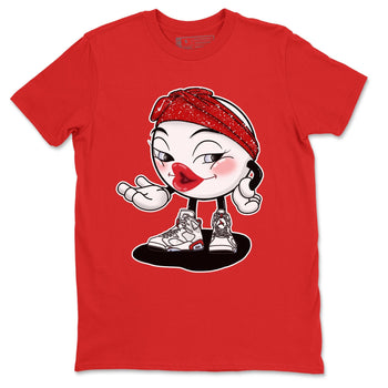 Jordan 6 Red Velvet Cookies Sneaker Match Tees Sexy Emoji Sneaker Tees Jordan 6 Red Velvet Cookies Sneaker Release Tees Unisex Shirts