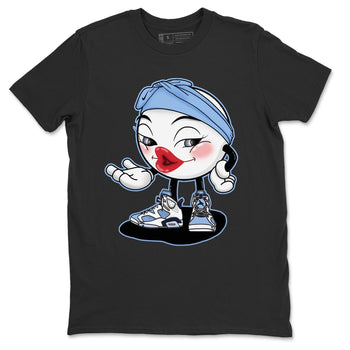 Jordan 6 UNC Sneaker Match Tees Sexy Emoji Sneaker Tees Jordan 6 UNC Sneaker Release Tees Unisex Shirts