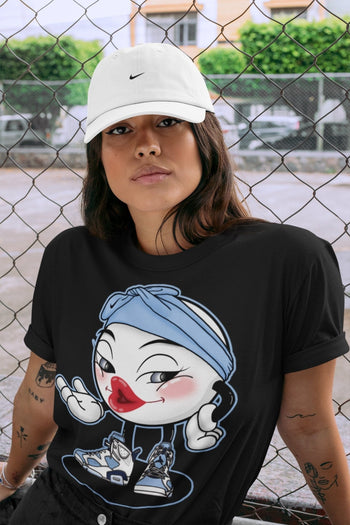 Jordan 6 UNC Sneaker Match Tees Sexy Emoji Sneaker Tees Jordan 6 UNC Sneaker Release Tees Unisex Shirts