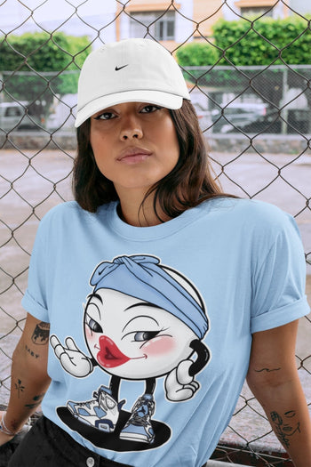 Jordan 6 UNC Sneaker Match Tees Sexy Emoji Sneaker Tees Jordan 6 UNC Sneaker Release Tees Unisex Shirts