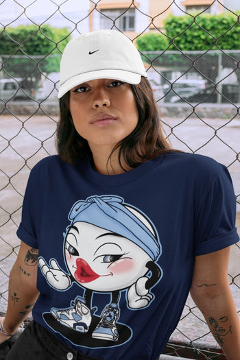 Jordan 6 UNC Sneaker Match Tees Sexy Emoji Sneaker Tees Jordan 6 UNC Sneaker Release Tees Unisex Shirts