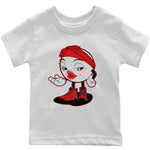 Jordan 9 Chile Red Sneaker Match Tees Sexy Emoji Sneaker Tees Jordan 9 Chile Red Sneaker Release Tees Kids Shirts