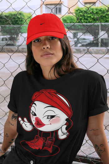 Jordan 9 Chile Red Sneaker Match Tees Sexy Emoji Sneaker Tees Jordan 9 Chile Red Sneaker Release Tees Unisex Shirts