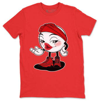 Jordan 9 Chile Red Sneaker Match Tees Sexy Emoji Sneaker Tees Jordan 9 Chile Red Sneaker Release Tees Unisex Shirts