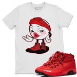 Jordan 9 Chile Red Sneaker Match Tees Sexy Emoji Sneaker Tees Jordan 9 Chile Red Sneaker Release Tees Unisex Shirts