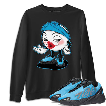 Yeezy 700 Bright Cyan Sneaker Match Tees Sexy Emoji Sneaker Tees Yeezy 700 Bright Cyan Sneaker Release Tees Unisex Shirts