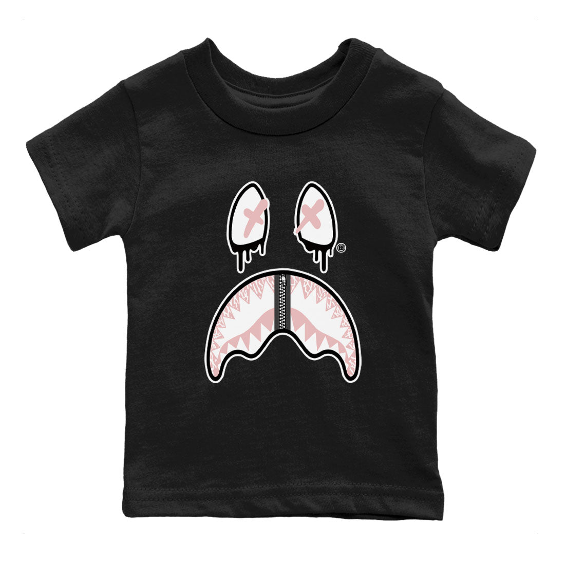 Air Jordan 3 GS Vintage Floral shirt to match jordans Shark Face sneaker tees 3s Vintage Floral SNRT sneaker release tees baby toddler Black 2 cotton Shirt
