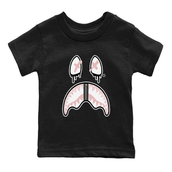Air Jordan 3 GS Vintage Floral shirt to match jordans Shark Face sneaker tees 3s Vintage Floral SNRT sneaker release tees baby toddler Black 2 cotton Shirt