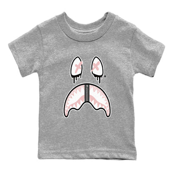Air Jordan 3 GS Vintage Floral shirt to match jordans Shark Face sneaker tees 3s Vintage Floral SNRT sneaker release tees baby toddler Heather Grey 2 cotton Shirt