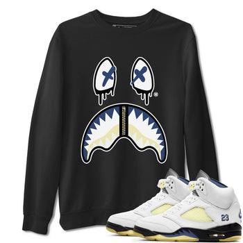 Air Jordan 5 A Ma Maniere x Dawn shirt to match jordans Shark Face sneaker tees Air Jordan 5 A Ma Maniere x Photon Dust SNRT Sneaker Tees Sneaker Matching Shirt Unisex Black 1 T-Shirt