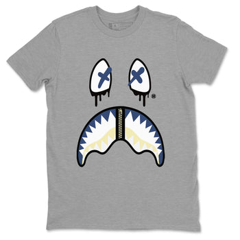 Air Jordan 5 A Ma Maniere x Dawn shirt to match jordans Shark Face sneaker tees Air Jordan 5 A Ma Maniere x Photon Dust SNRT Sneaker Tees Sneaker Matching Shirt Unisex Heather Grey 2 T-Shirt