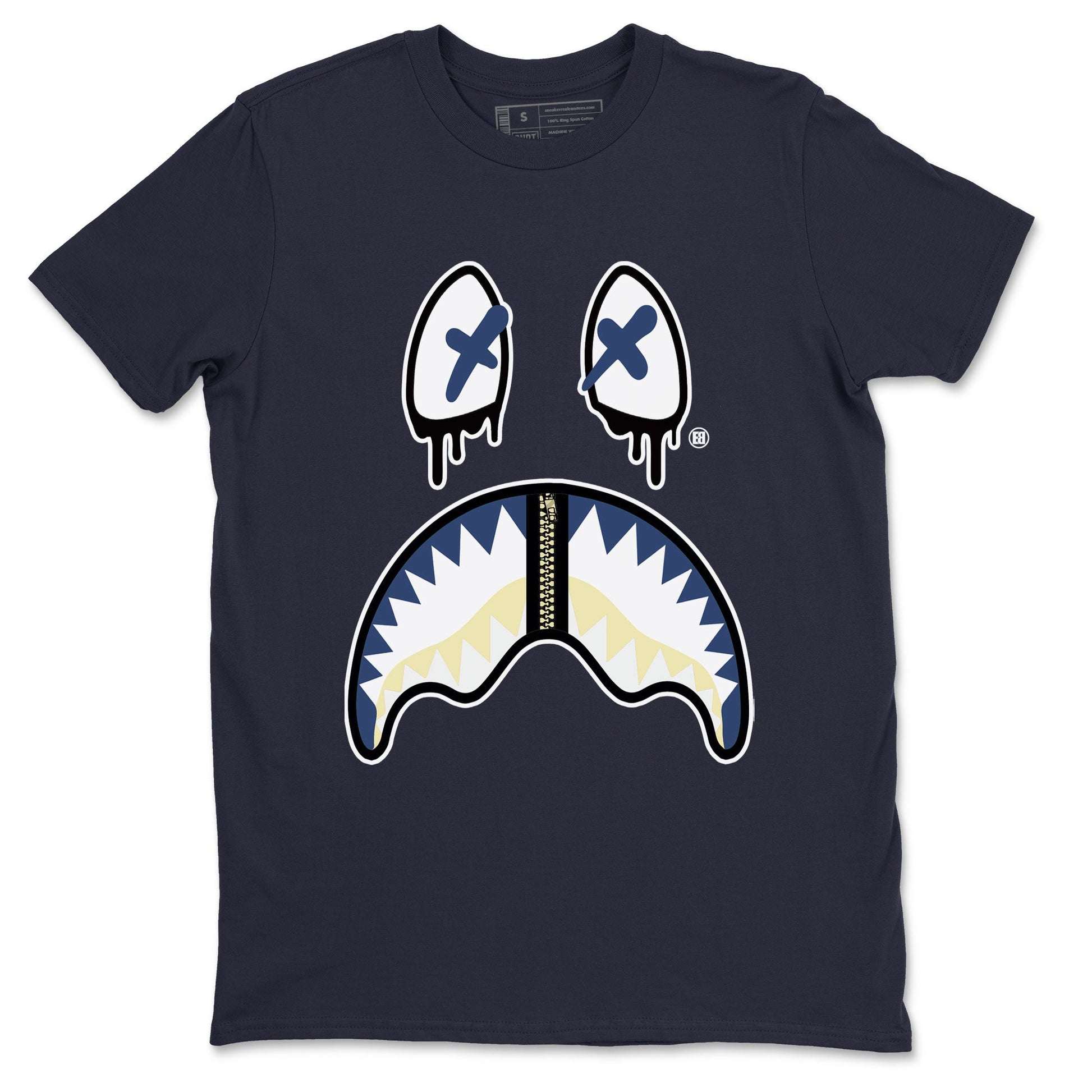 Air Jordan 5 A Ma Maniere x Dawn shirt to match jordans Shark Face sneaker tees Air Jordan 5 A Ma Maniere x Photon Dust SNRT Sneaker Tees Sneaker Matching Shirt Unisex Navy 2 T-Shirt