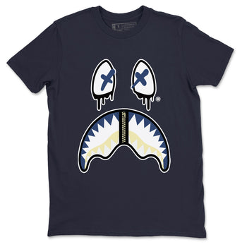 Air Jordan 5 A Ma Maniere x Dawn shirt to match jordans Shark Face sneaker tees Air Jordan 5 A Ma Maniere x Photon Dust SNRT Sneaker Tees Sneaker Matching Shirt Unisex Navy 2 T-Shirt