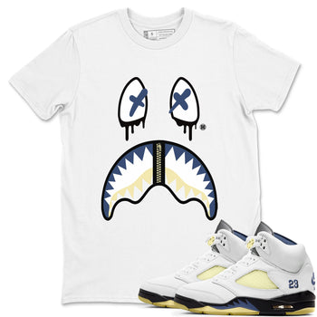 Air Jordan 5 A Ma Maniere x Dawn shirt to match jordans Shark Face sneaker tees Air Jordan 5 A Ma Maniere x Photon Dust SNRT Sneaker Tees Sneaker Matching Shirt Unisex White 1 T-Shirt