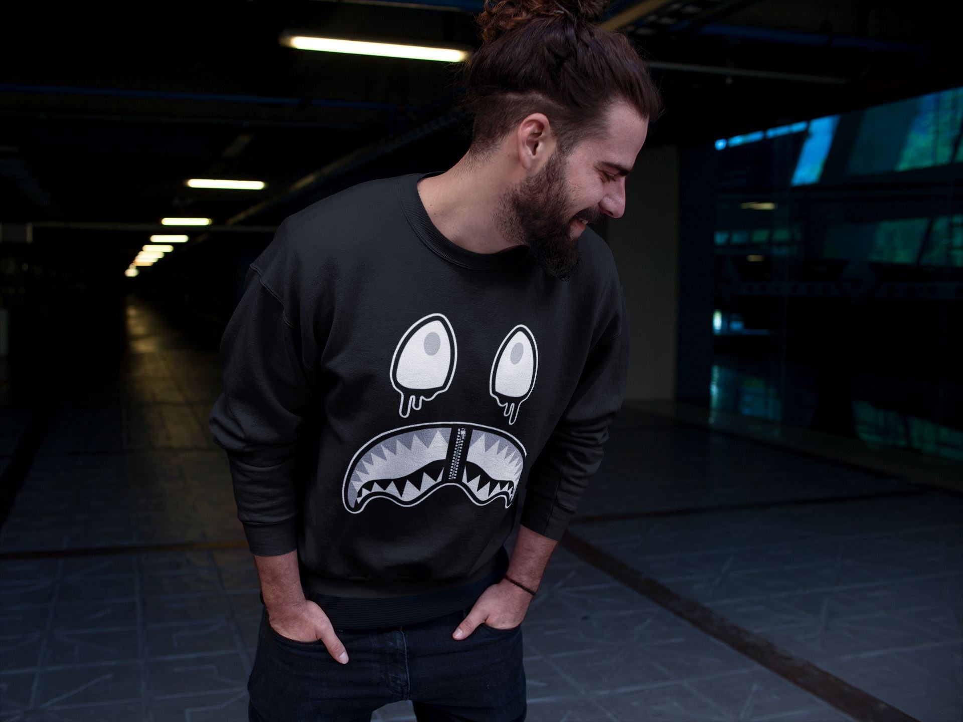 Jordan 4 Military Black Sneaker Match Tees Shark Face Sneaker Tees Jordan 4 Military Black Sneaker Release Tees Unisex Shirts