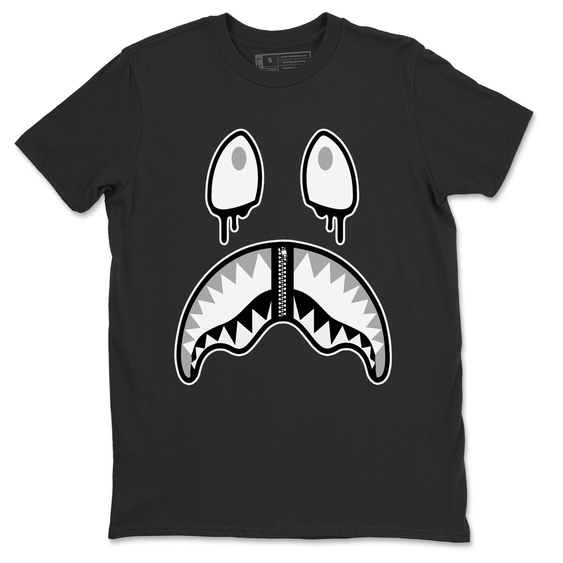 Jordan 4 Military Black Sneaker Match Tees Shark Face Sneaker Tees Jordan 4 Military Black Sneaker Release Tees Unisex Shirts
