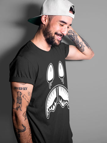 Jordan 4 Military Black Sneaker Match Tees Shark Face Sneaker Tees Jordan 4 Military Black Sneaker Release Tees Unisex Shirts