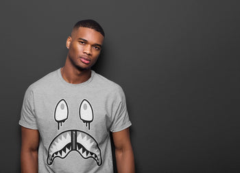 Jordan 4 Military Black Sneaker Match Tees Shark Face Sneaker Tees Jordan 4 Military Black Sneaker Release Tees Unisex Shirts