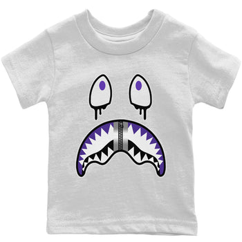 Jordan 5 Concord Sneaker Match Tees Shark Face Sneaker Tees Jordan 5 Concord Sneaker Release Tees Kids Shirts