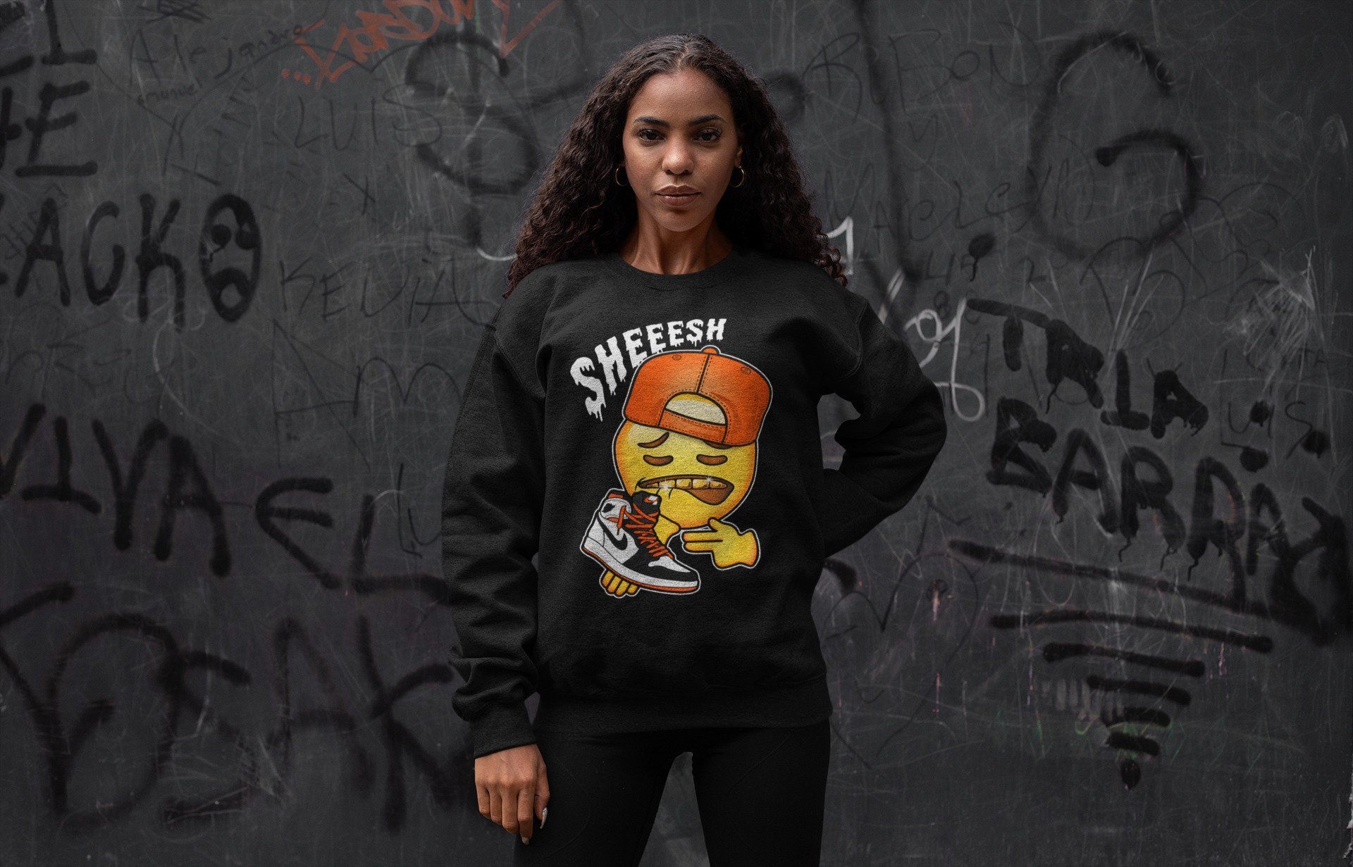 Jordan 1 Electro Orange Sneaker Match Tees Sheesh Sneaker Tees Jordan 1 Electro Orange Sneaker Release Tees Unisex Shirts