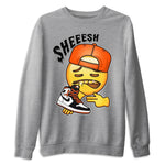 Jordan 1 Electro Orange Sneaker Match Tees Sheesh Sneaker Tees Jordan 1 Electro Orange Sneaker Release Tees Unisex Shirts