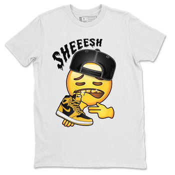 Jordan 1 Pollen Sneaker Match Tees Sheesh Sneaker Tees Jordan 1 Pollen Sneaker Release Tees Unisex Shirts