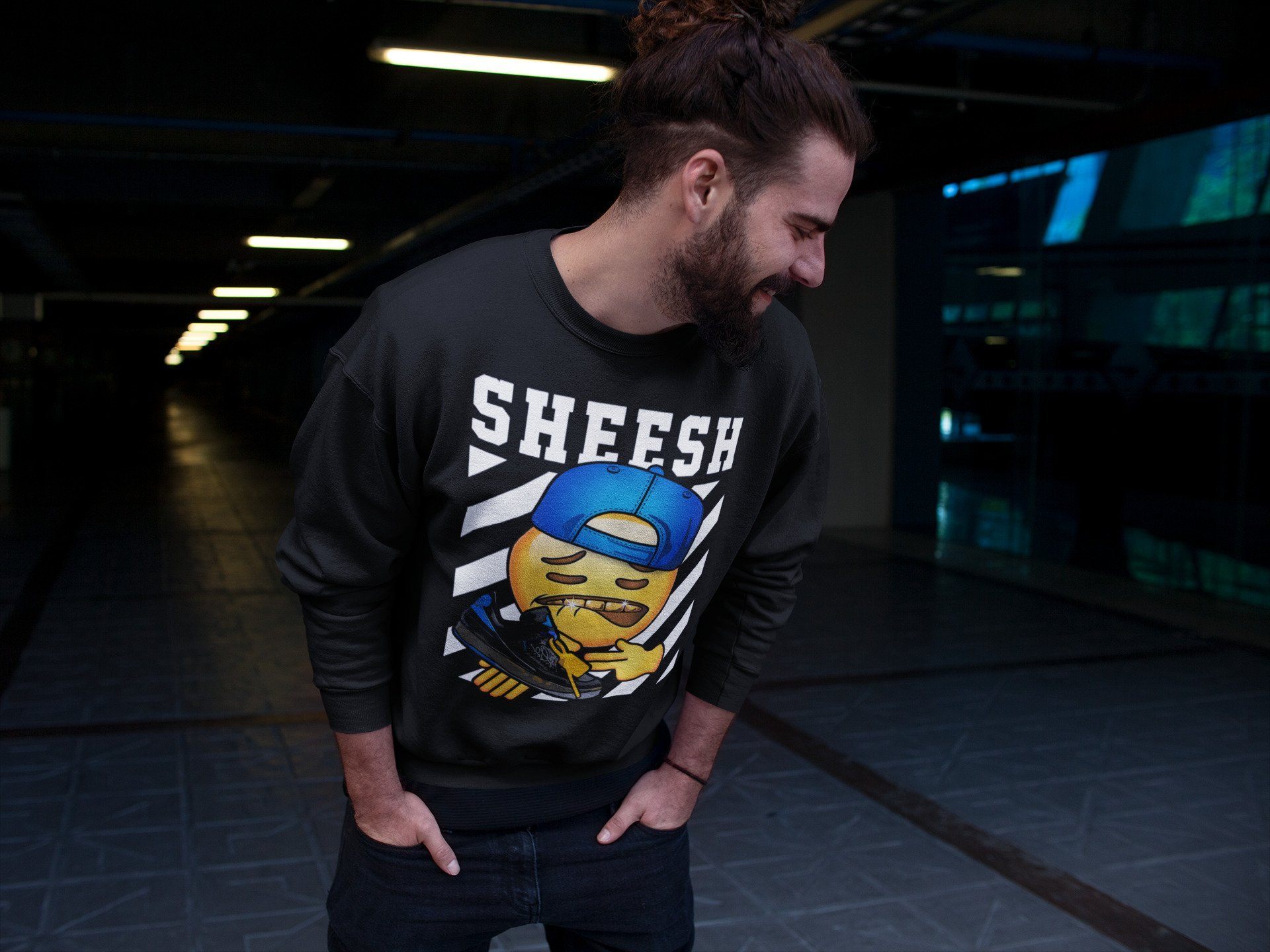 Jordan 2 OFF-WHITE Black Blue Sneaker Match Tees Sheesh Sneaker Tees Jordan 2 OFF-WHITE Black Blue Sneaker Release Tees Unisex Shirts
