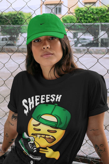 Jordan 3 Pine Green Sneaker Match Tees Sheesh Sneaker Tees Jordan 3 Pine Green Sneaker Release Tees Unisex Shirts