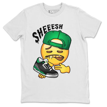 Jordan 3 Pine Green Sneaker Match Tees Sheesh Sneaker Tees Jordan 3 Pine Green Sneaker Release Tees Unisex Shirts