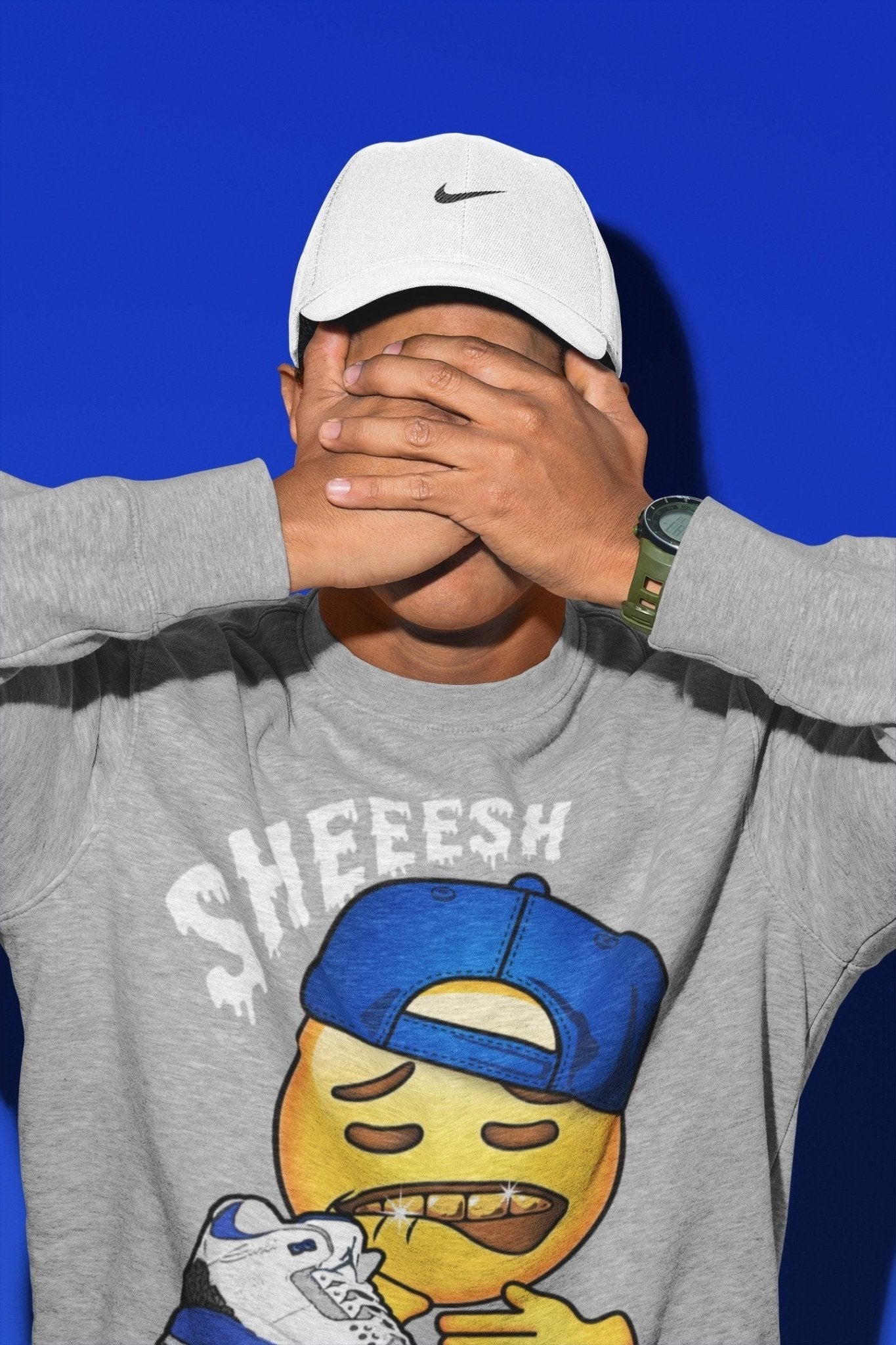 Jordan 3 Racer Blue Sneaker Match Tees Sheesh Sneaker Tees Jordan 3 Racer Blue Sneaker Release Tees Unisex Shirts