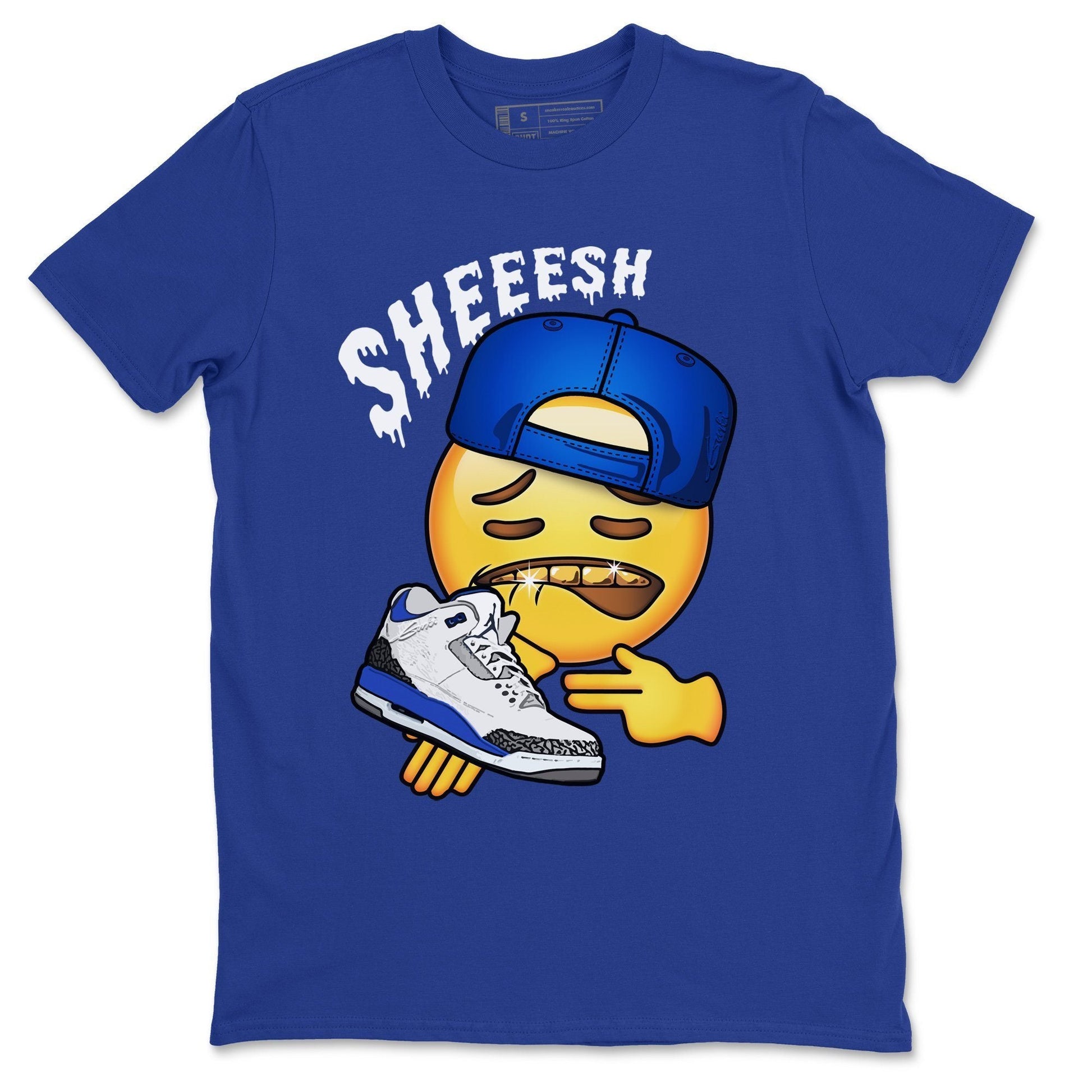 Jordan 3 Racer Blue Sneaker Match Tees Sheesh Sneaker Tees Jordan 3 Racer Blue Sneaker Release Tees Unisex Shirts