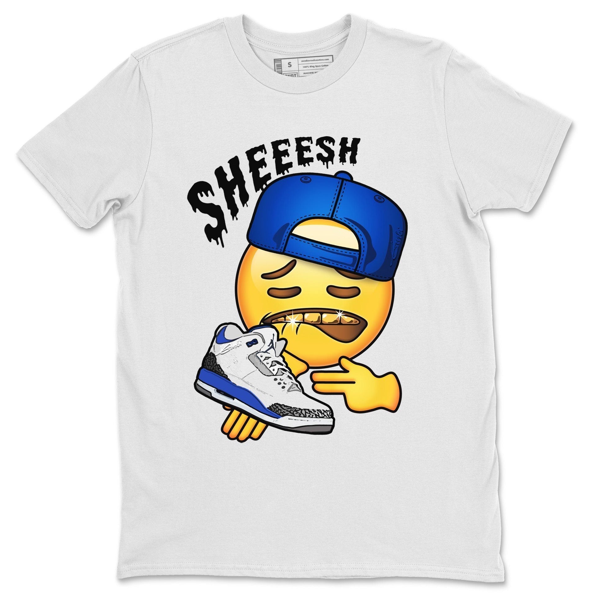 Jordan 3 Racer Blue Sneaker Match Tees Sheesh Sneaker Tees Jordan 3 Racer Blue Sneaker Release Tees Unisex Shirts