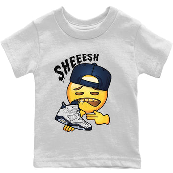 Jordan 6 Midnight Navy Sneaker Match Tees Sheesh Sneaker Tees Jordan 6 Midnight Navy Sneaker Release Tees Kids Shirts