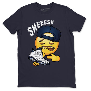 Jordan 6 Midnight Navy Sneaker Match Tees Sheesh Sneaker Tees Jordan 6 Midnight Navy Sneaker Release Tees Unisex Shirts
