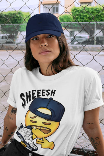 Jordan 6 Midnight Navy Sneaker Match Tees Sheesh Sneaker Tees Jordan 6 Midnight Navy Sneaker Release Tees Unisex Shirts