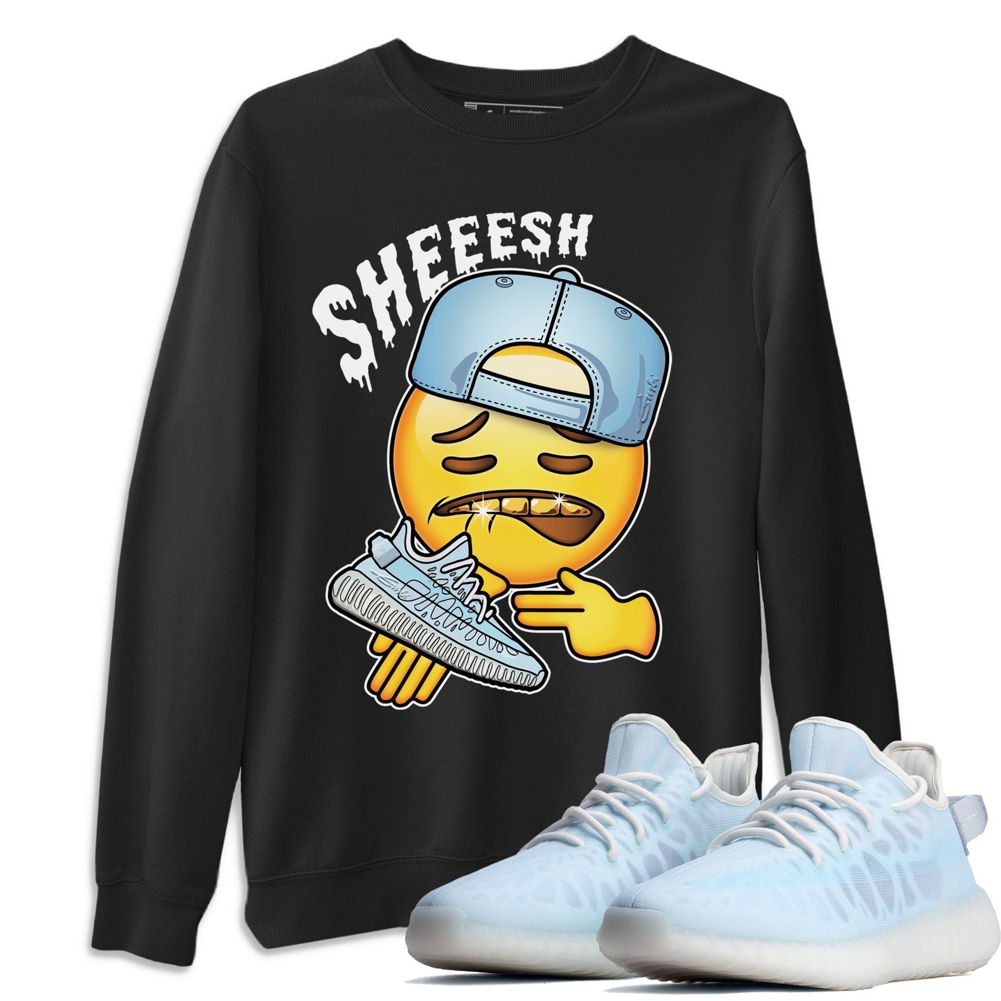 Yeezy 350 Mono Ice Sneaker Match Tees Sheesh Sneaker Tees Yeezy 350 Mono Ice Sneaker Release Tees Unisex Shirts