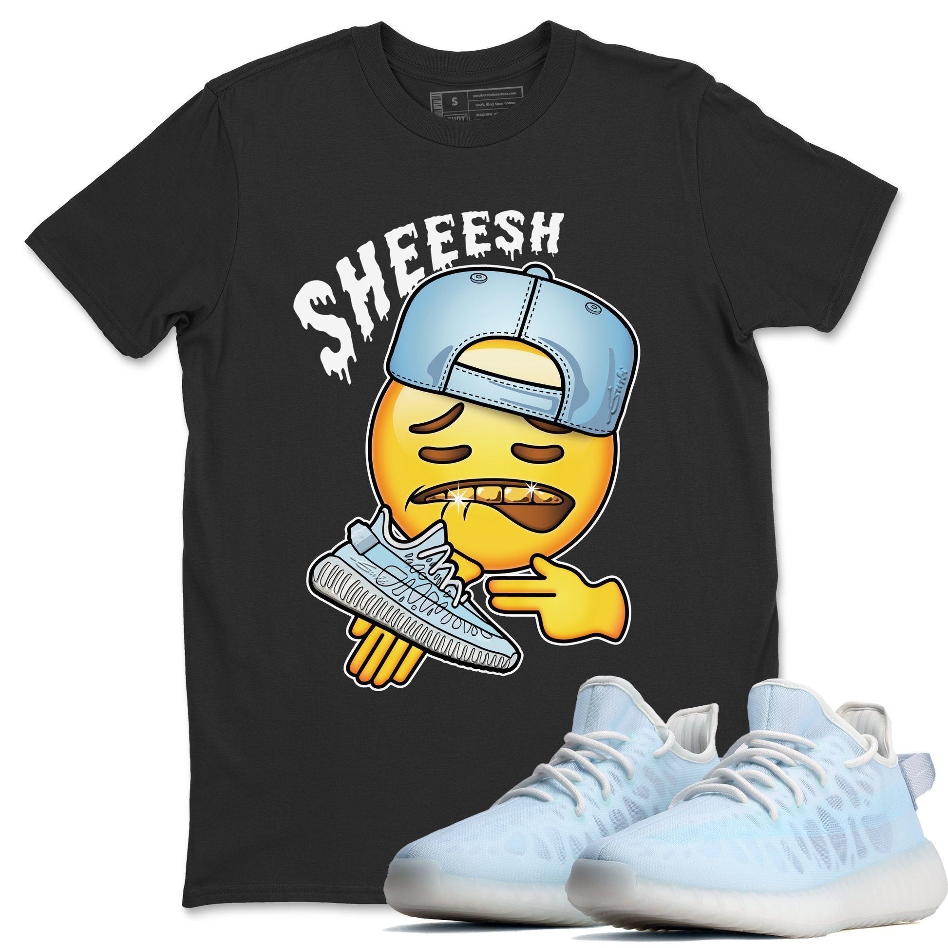Yeezy 350 Mono Ice Sneaker Match Tees Sheesh Sneaker Tees Yeezy 350 Mono Ice Sneaker Release Tees Unisex Shirts