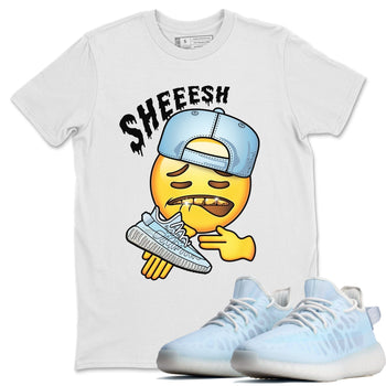 Yeezy 350 Mono Ice Sneaker Match Tees Sheesh Sneaker Tees Yeezy 350 Mono Ice Sneaker Release Tees Unisex Shirts