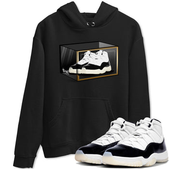 11s Gratitude shirt to match jordans Shoe Box sneaker tees Air Jordan 11 Gratitude SNRT Sneaker Tees Sneaker Matching Shirt Unisex Black 1 T-Shirt