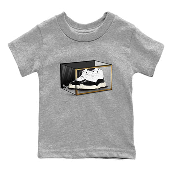 11s Gratitude shirt to match jordans Shoe Box sneaker tees Air Jordan 11 Gratitude SNRT Sneaker Tees Sneaker Matching Shirt Baby Toddler Heather Grey 2 T-Shirt